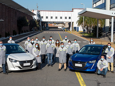 Groupe PSA inicia la exportación del Nuevo PEUGEOT 208 fabricado en su Planta de El Palomar